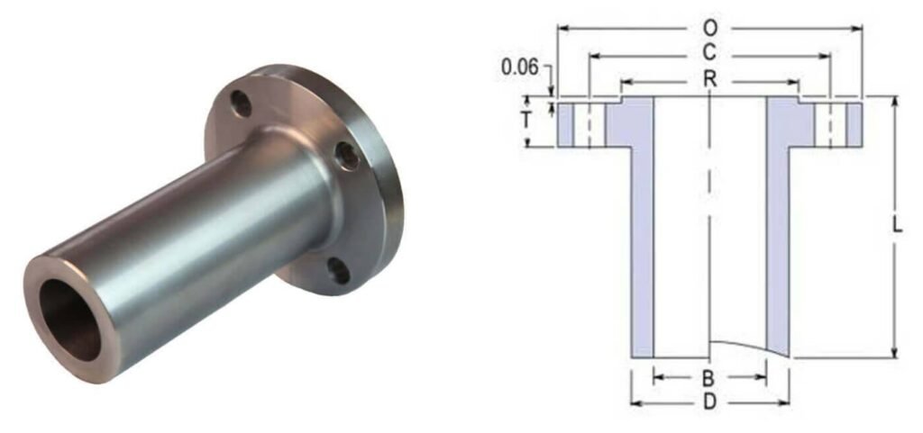 Long Weld Neck Flange